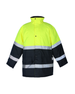 Two tone Freezer Jacket Lime / Navy