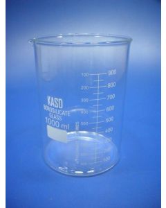 Glass Beaker Low Form With Spout 