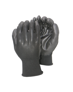 Black PU palm coated glove Size 10
