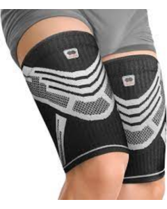Elastic thigh support