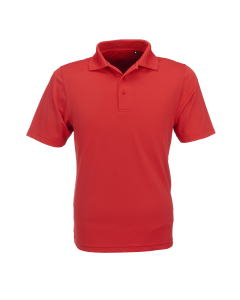 Golf shirt red polycotton